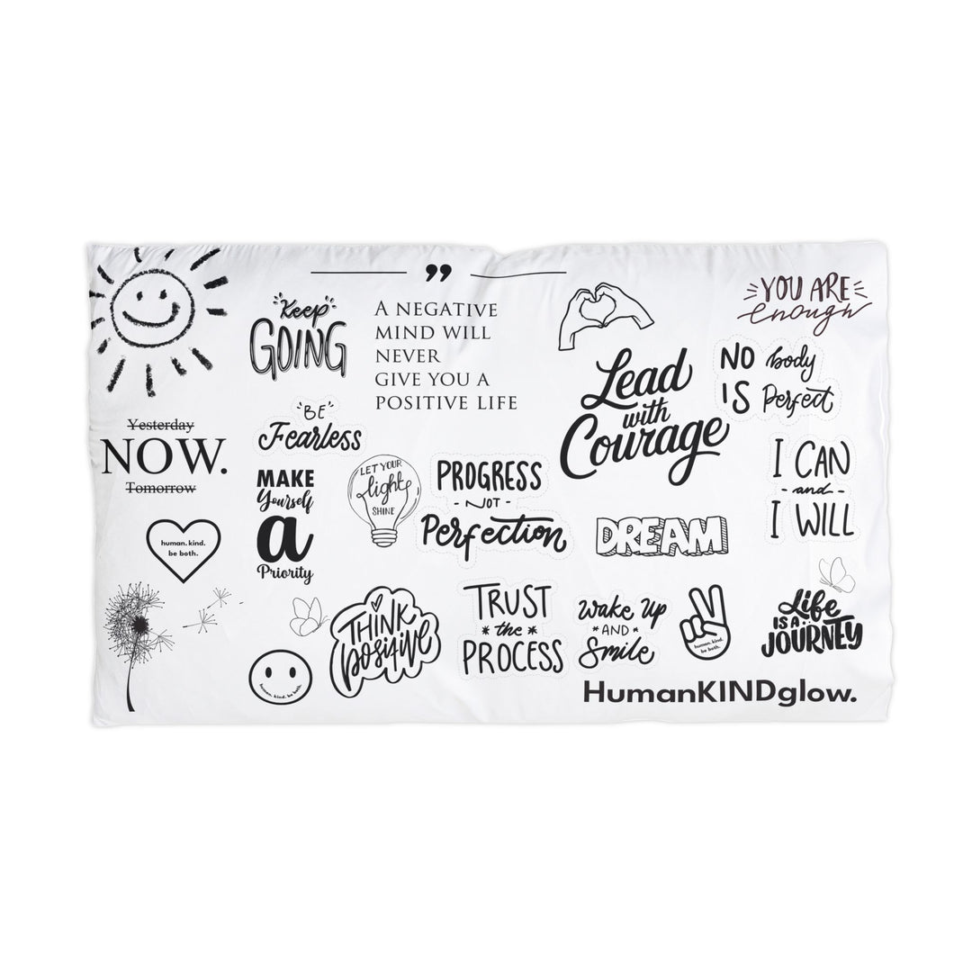 Positive word Pillowcase