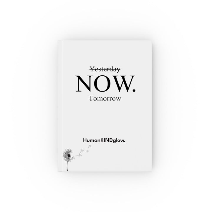 Inspirational Hard Back RESET Journal - 'The Time is NOW' for Mindfulness & Creativity