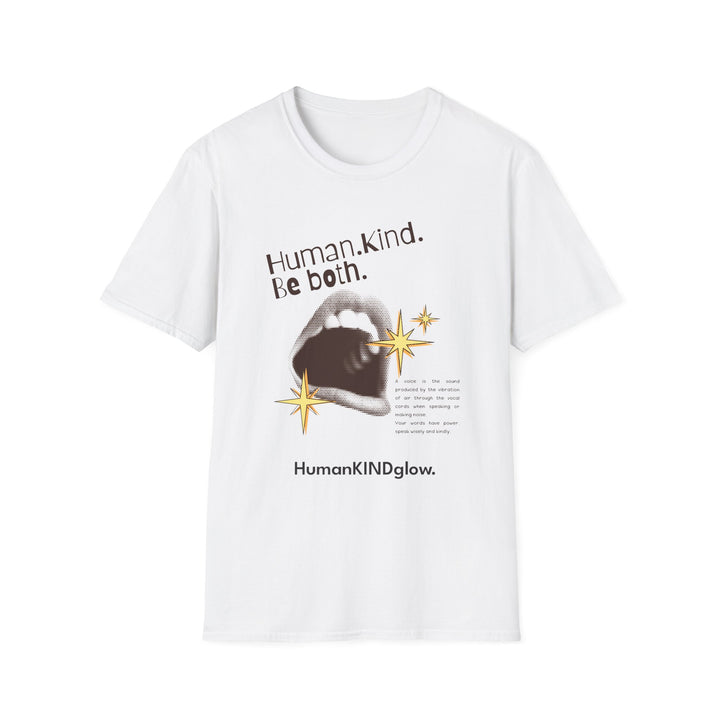 HumanKind Unisex T-Shirt, Inspirational Tee, Positive Message Top, Gift for Friends, Thoughtful Apparel