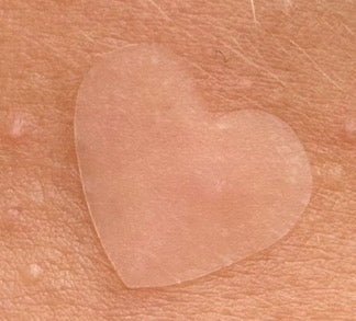 Magic CLEAR heart pimple patches - jumbo pack