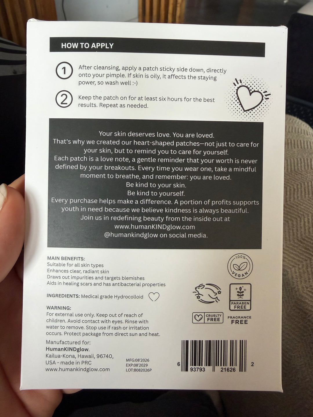 Magic CLEAR heart pimple patches - jumbo pack