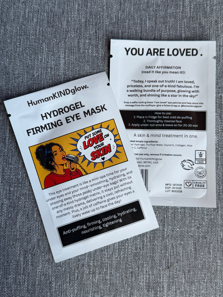 Hydrogel firming eye mask - 10 pack