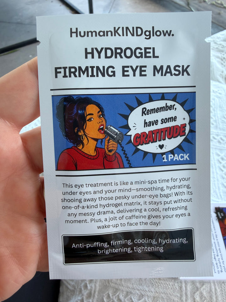 Gratitude Hydrogel firming eye mask