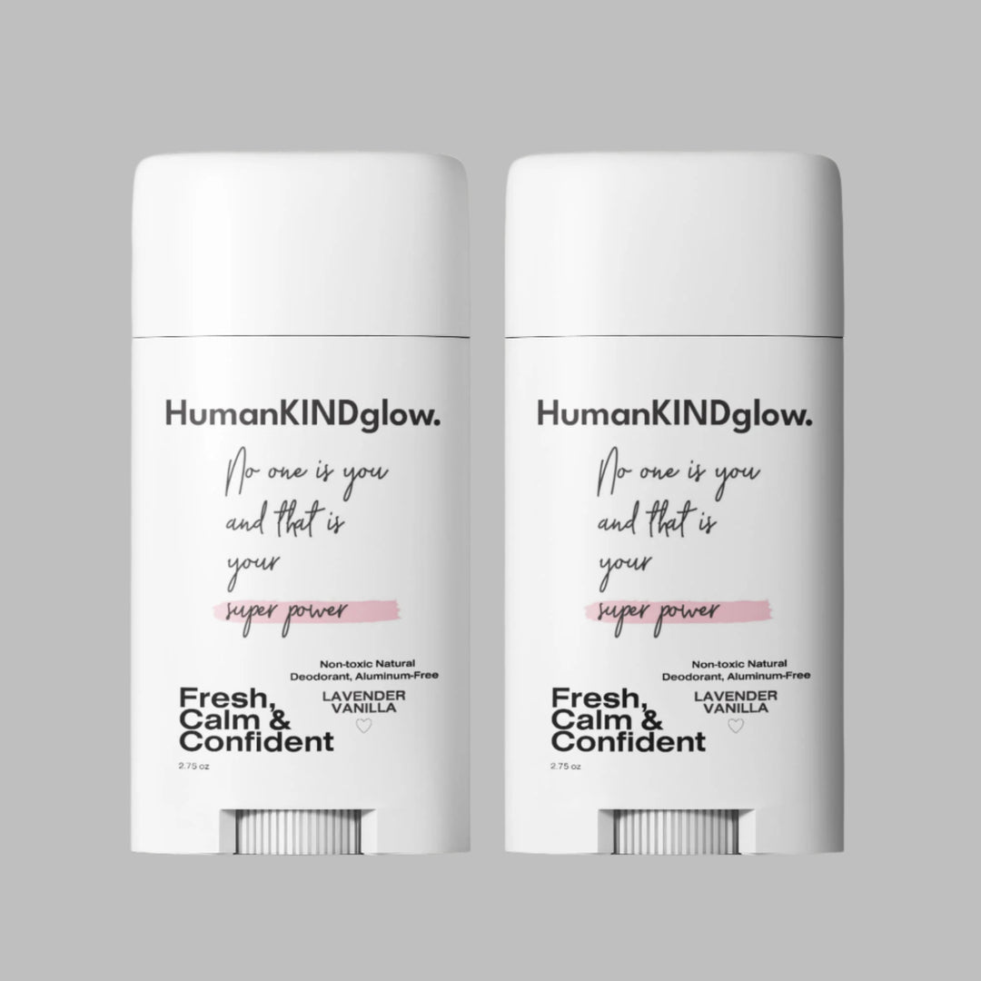 2 Pack Non-toxic Natural Deodorant, Aluminum-Free for Women