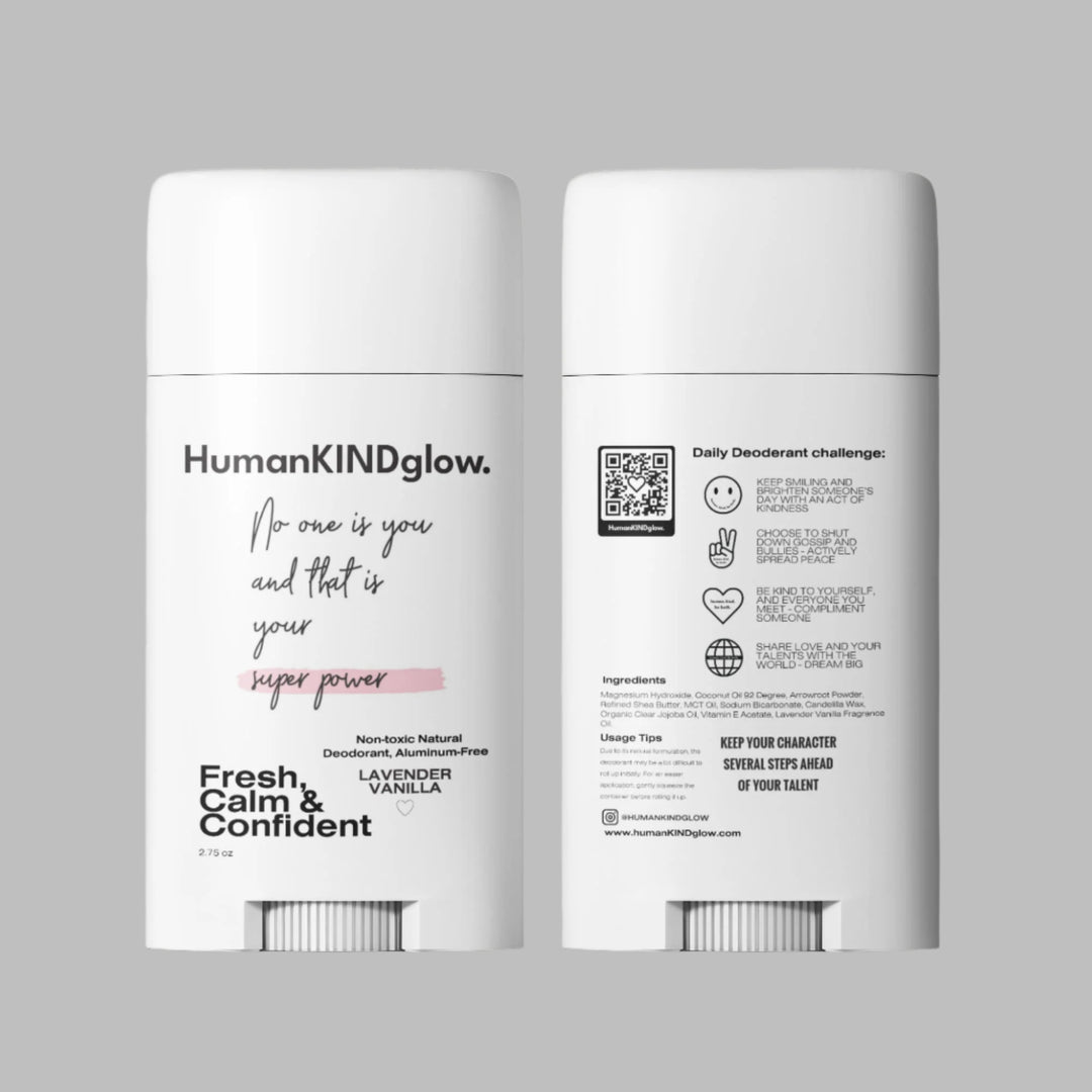 2 Pack Non-toxic Natural Deodorant, Aluminum-Free for Women