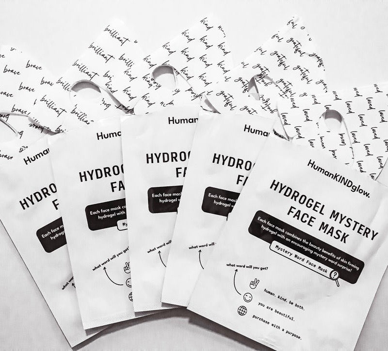 10 PACK of Hydrogel Mystery masks - HumanKINDglow